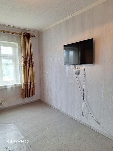 105: 1 комната, 34 м², Аламедин-1 мкр 105 серия, 4 этаж, Старый ремонт — 1