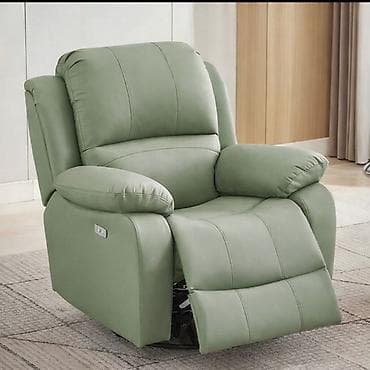 реклайнеры кресла: Реклайнер, Новый, Самовывоз, цвет - Черный — 2