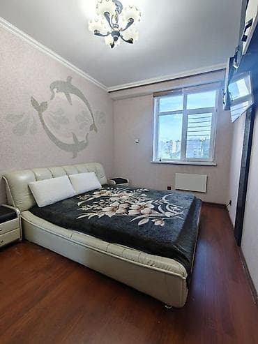 гск ак жол в 7 мкр: 3 комнаты, 86 м², Элитка, 7 этаж, Евроремонт — 6