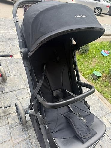 Балдар дүйнөсү: Прогулочная коляска Ining Baby, цвет черный. Особенности: - Легкая и — 2