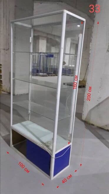 оборудование для магазина бу: Продаются торговые витрины №25- 7800 сом №26- 8000 сом №27- 8500 сом — 9