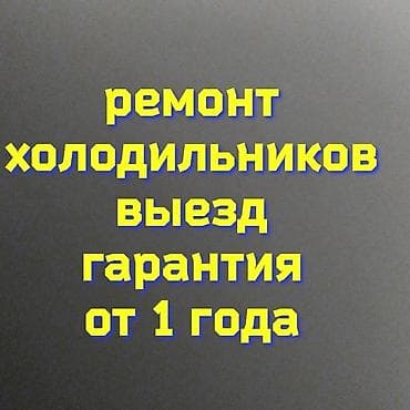 Предлагаю услуги по ремонту холодильников и морозильников на дому