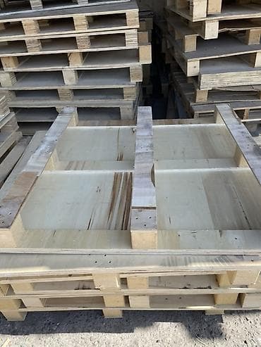 палеты подоны: Поддон Для деревообработки, Б/у, В наличии — 6