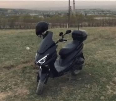 балаклавы летние: Скутер/максискутер городского типа - Цвет: черный матовый - — 1