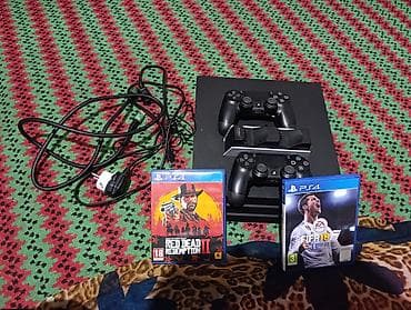 soni: PlayStation 4 Pro (CUH-7xxx), комплект для игр Что входит: - Консоль — 6
