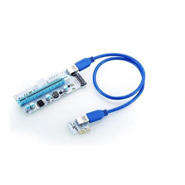 райзер для видеокарты: Рейзер для видео карты (переходник для подключения видеокарты на — 2