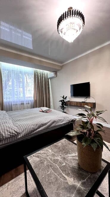 аренда домов в бишкеке на сутки: 1 комната, Постельное белье, Кондиционер, Парковка — 1