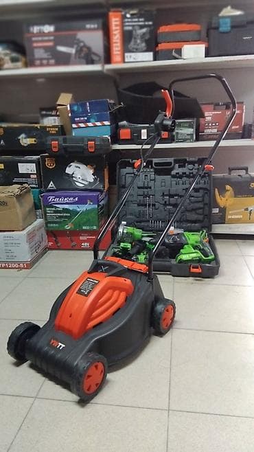 электро касилка: Газонокосилка, Новый, Электрическая, 2000 Вт, Бесплатная доставка — 1