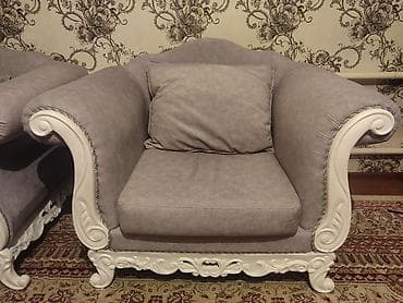 Офисная мебель: Комплект мягкой мебели, цвет - Серый — 2