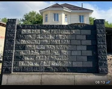архивный металлический шкаф: Пескоблоки и декоративные блоки для заборов и ограждений - Типы — 5