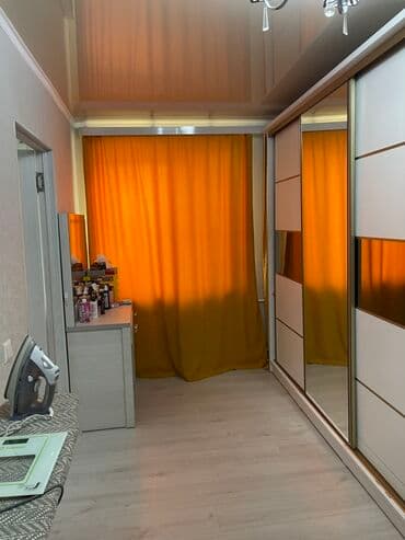 квартира в районе ошского рынка: 2 бөлмө, 42 кв. м, Хрущевка, 4 кабат, Евроремонт — 3