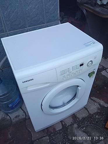 nikon d3200: Стиральная машина автомат, Б/у, Samsung, До 6 кг, Фронтальная, Кредит — 2