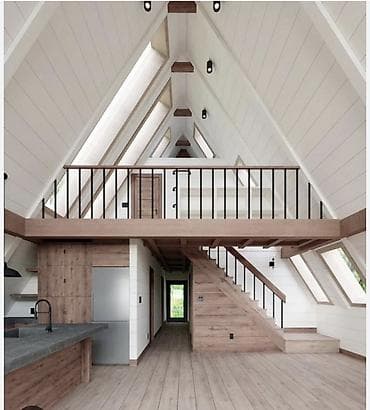 Дом в мгновение ока Строим A-frame дома и барнхаусы 🏡 Быстрострой —