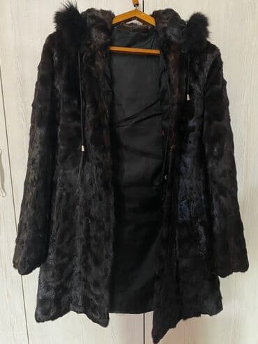 Киреге берилүүчү кийимдер: Натуральная норковая (кусками) шуба Подойдет 42-46 размер Состояние — 5