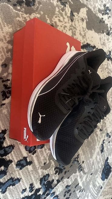 Кроссовки и спортивная обувь: Мужские кроссовки, 42, Puma, Новый, цвет - Черный, Самовывоз, Платная доставка — 2