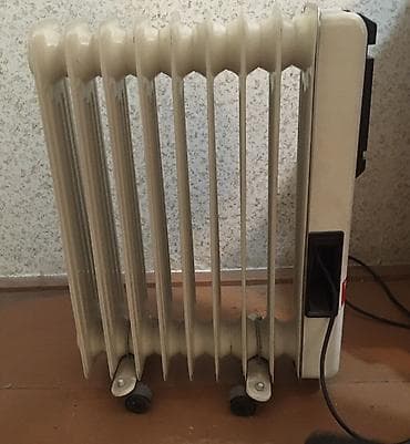 Масляный обогреватель Кол-во секций: 7, Отключение при перегреве