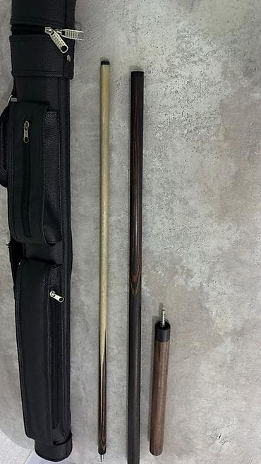 cd disc: Бильярдный набор: разборный кий + удлинитель + чехол Модель:8лучевой — 4