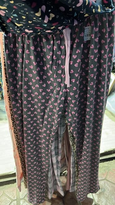 двойка брюки и кофта: Брюки Хлопок, Новый, Все размеры — 10