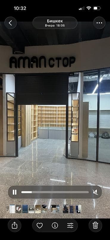 район цум: Бутик, 16 м², ЦУМ Айчурек, С ремонтом, Действующий, С оборудованием — 5