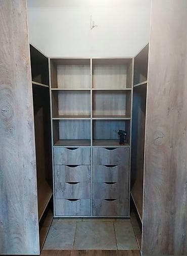 Ашкана буюмдары: Буйрутма эмеректер, Уктоочу бөлмө, Ашкана гарнитурасы, Шкаф, Керебет — 6