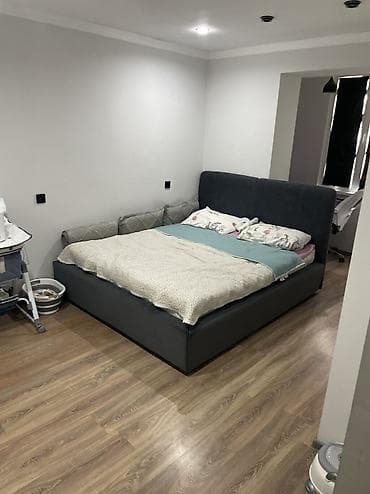 токмок срочно: 3 комнаты, 56 м², 2 этаж, Евроремонт — 10