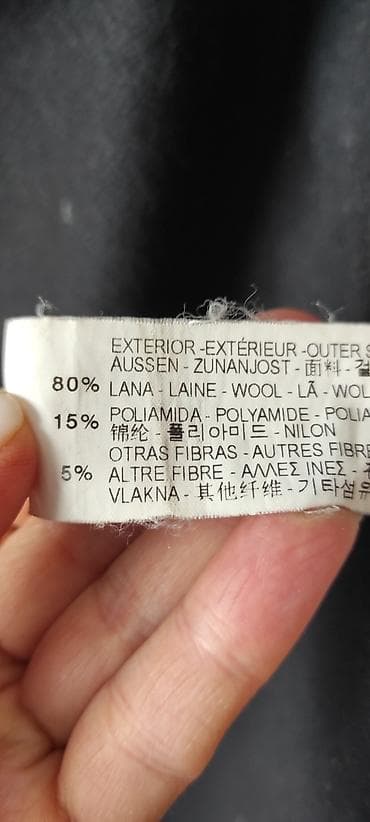 mark spenser: ZARA пальто шерстяное минималистичный фасон, нужна химчистка — 3