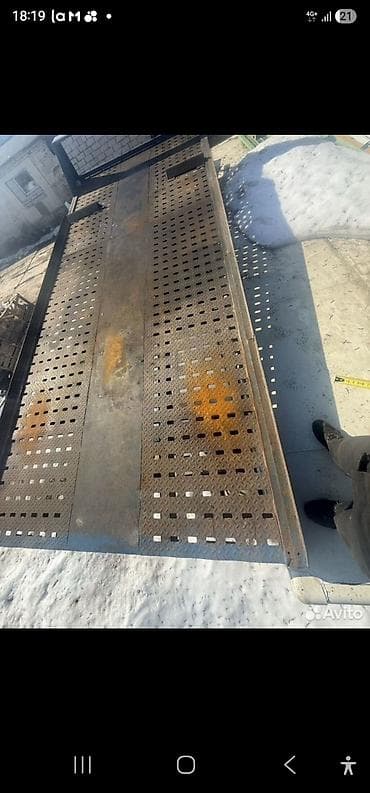 изготовление спойлера: Iveco, Б/у — 5