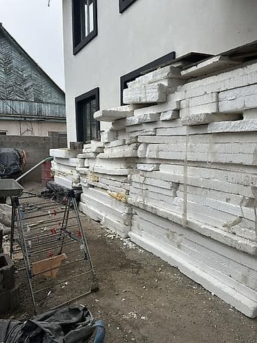 пенопластовый наполнитель: Пенополистирол, Другой бренд, Толщина: Другая толщина, Для фасада, Плиты, Самовывоз — 3