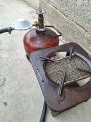 дачный умывальник с подогревом: Газовая горелка «Звездочка» + баллон - Тип: переносная газовая — 4