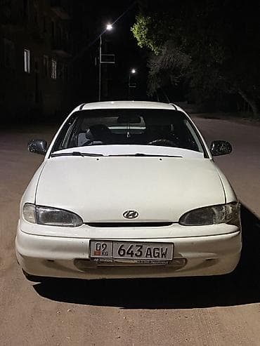 devo matiz: Hyundai Accent: 1994 г., 1.5 л, Механика, Бензин, Седан — 2