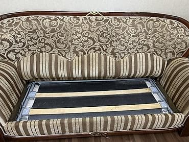 тройная картина: Прямой диван, Б/у — 3