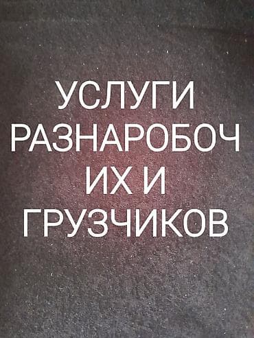 Услуги: Услуги разнорабочих и грузчиков,ламаем чистим, и грузим и выгружаем — 2