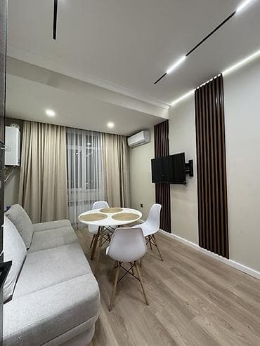 джал срочно: 2 комнаты, 45 м², Элитка, 8 этаж, Дизайнерский ремонт — 3