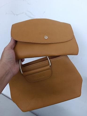 hand bag: Классическая сумка, Prada, Материал: Искусственная кожа, Застежка на молнии, Женские — 3