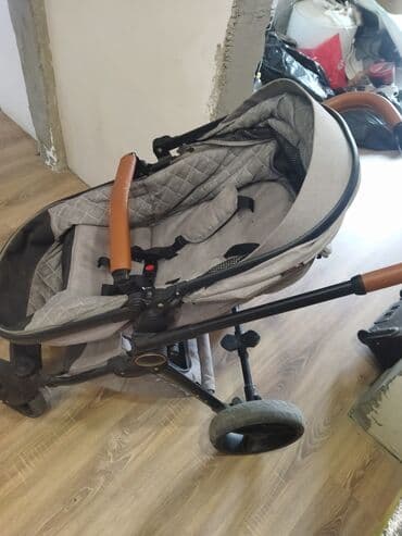подножка для второго ребенка бу: Коляска, цвет - Серебристый, Б/у — 6