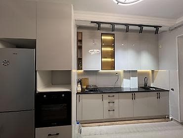 бишкек мебел: Ашкана гарнитуру, Жаңы, түсү - Боз, МДФ, Акысыз жеткирүү — 2