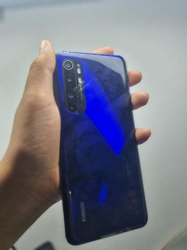 Xiaomi, Mi 10 Lite 5G, Б/у, 64 ГБ, цвет - Синий, 2 SIM — 1
