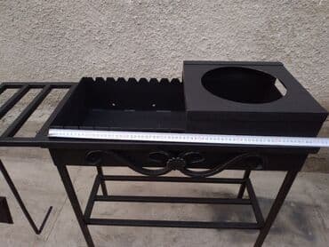 поворотный столик для торта: 🎁Портативный разборный мангал с подставкой под казан - Поместится в — 8