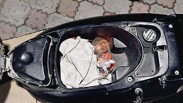 мото сатылат: Скутер 150 см³ ( класс «китайский городской»), красно‑чёрный — 6