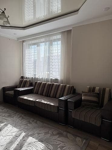 обивка: Комплект мягкой мебели, Б/у, Самовывоз, цвет - Коричневый — 8