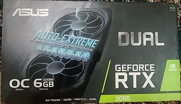 rtx 206: Видеокарта для ПК, Б/у, Asus, GeForce RTX, 6 ГБ — 2