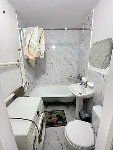 частный дом на длительный срок: 2 комнаты, Без подселения, С мебелью полностью — 8