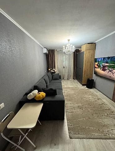 sky: 2 комнаты, 43 м², 5 мкр 104 серия, 1 этаж, Евроремонт — 2