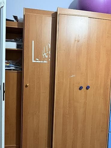 Детские Шкафы для хранения: модульный комплект - Материал: ЛДСП/МДФ с