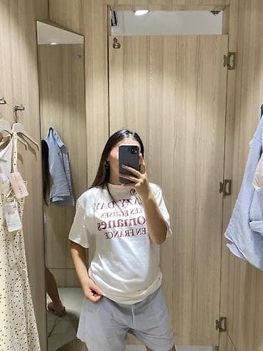 Женская одежда: Продаю новые пижамы размера С М 750 сом Новые хб футболки С М по 380 — 3