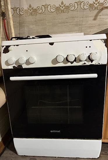 Кухонные плиты и варочные поверхности: İtimat, Комбинированная, Механическое, Напольная, Б/у, Полная оплата — 1