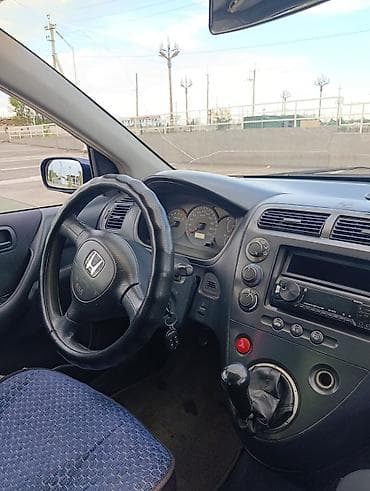 нур мото: Honda Civic: 2002 г., 1.6 л, Механика, Бензин, Хэтчбэк — 7