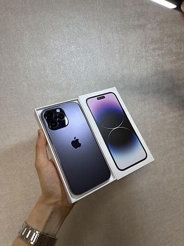 poco m7 pro: IPhone 14 Pro Max, Б/у, 256 ГБ, Deep Purple, Кабель, Коробка, 100 % — 2