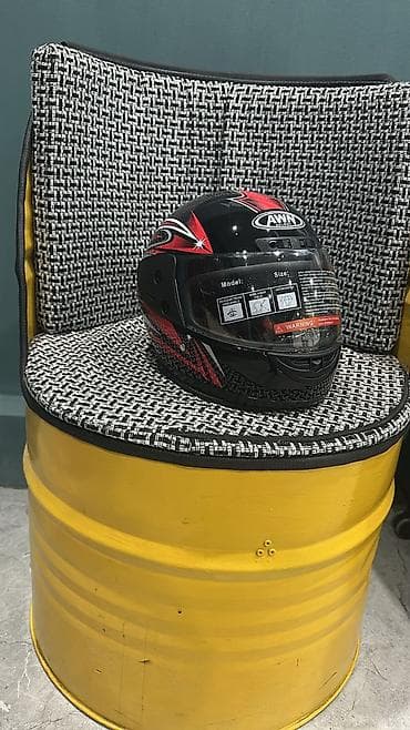 шлем танкиста: Мотоциклетный шлем ANSH (full face) - Закрытый тип (integral) с — 4