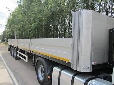Полуприцеп-площадка/бортовой Вид услуг - Перевозка длинномерных и